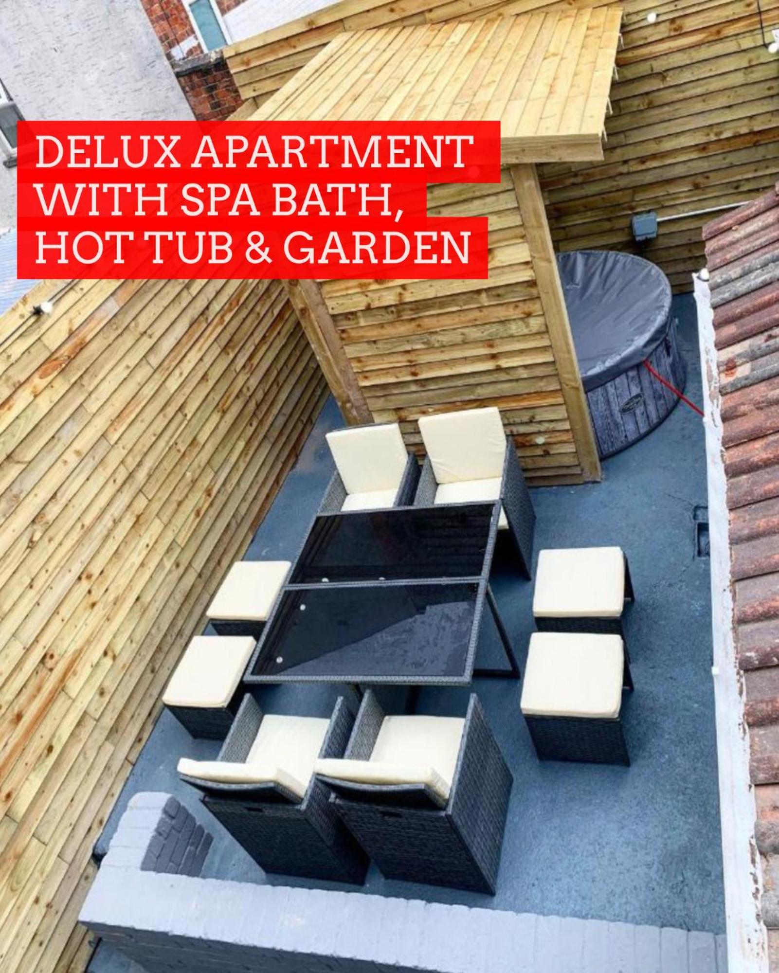 Albert Luxury Hottub & Jacuzzi Apartments Blackpool Szoba fotó